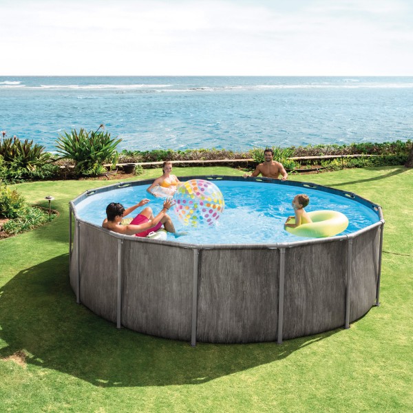 Piscina amovível INTEX Sistema de filtragem Ø457x122 cm | Distria