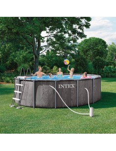 Piscina amovível INTEX Sistema de filtragem Ø457x122 cm | Distria 2