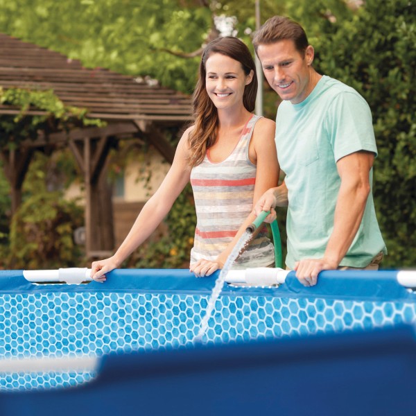 Piscina amovível INTEX Sistema de filtragem Ø457x122 cm | Distria