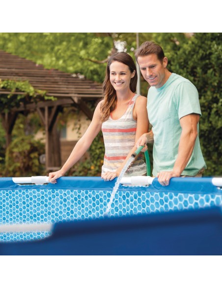 Piscina amovível INTEX Sistema de filtragem Ø457x122 cm | Distria