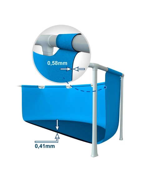 Piscina amovível INTEX Sistema de filtragem Ø457x122 cm | Distria