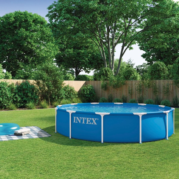 Piscina amovível redonda 366x76 cm Metal Frame | Distria