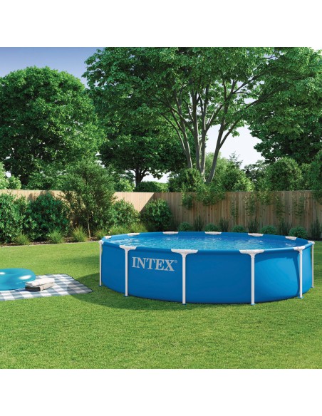 Piscina amovível redonda 366x76 cm Metal Frame | Distria