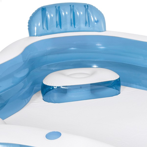 Piscina insuflável Intex com assentos e pousa-copos | Distria.com