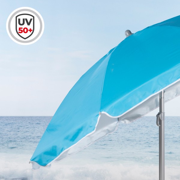 Guarda-sol azul Ø180 cm | Distria