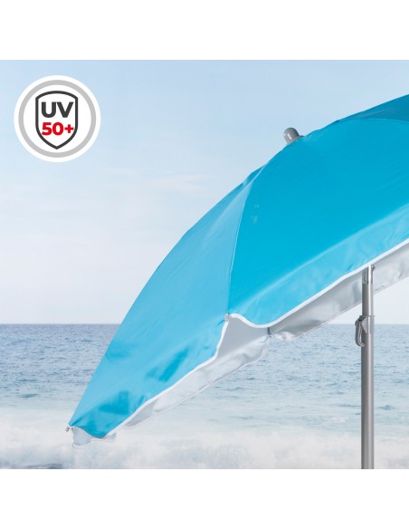 Guarda-sol azul Ø180 cm | Distria