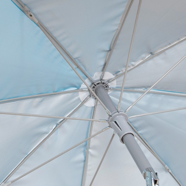 Guarda-sol azul Ø180 cm | Distria