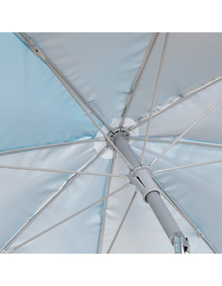 Guarda-sol azul Ø180 cm | Distria