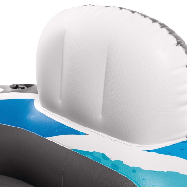Cadeira de braços insuflável River Run INTEX 130x126 cm | Distria