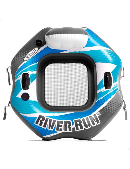 Cadeira de braços insuflável River Run INTEX 130x126 cm | Distria