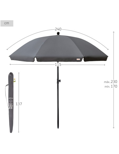 Guarda-chuva de jardim com proteção | Distria