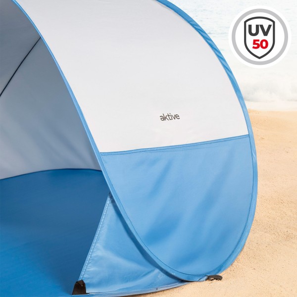Para-brisas de praia azul UV50 Aktive | Distria