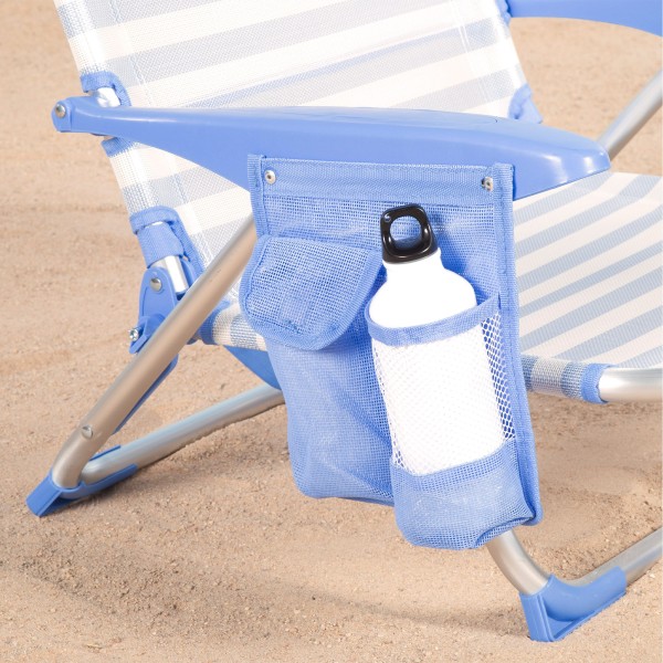 Cadeira de praia dobrável 51x45x76 cm Aktive | Distria