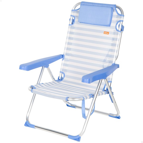 Cadeira de praia dobrável 48x60x90 cm Aktive | Distria