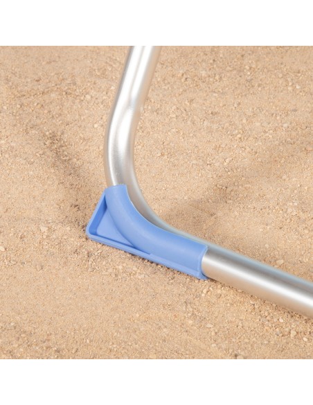 Cadeira de praia dobrável 48x60x90 cm Aktive | Distria