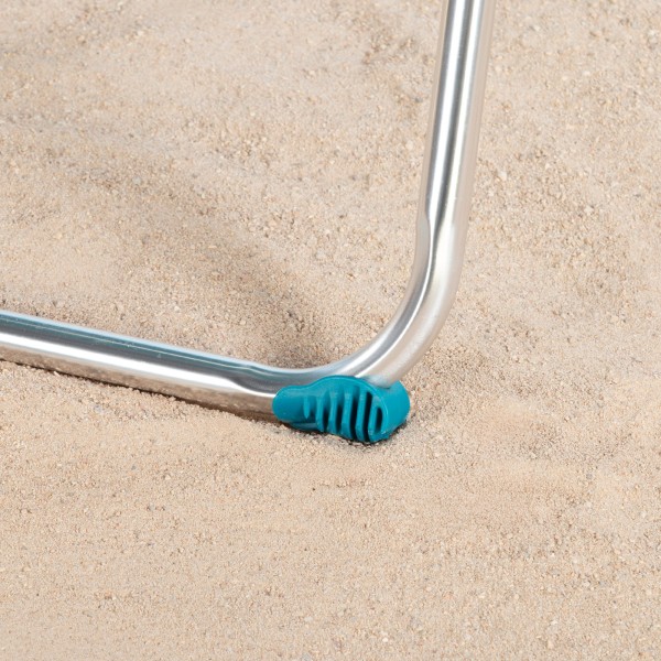 Cadeira de praia dobrável alta, 5 posições Aktive | Distria