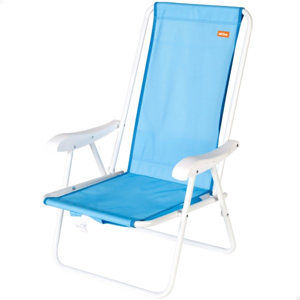 Mochila dobrável azul para praia 44x40x81 cm Aktive | Distria