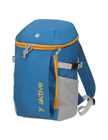 Mochila térmica isotérmica azul 8 litros com bolsos Aktive | Distria