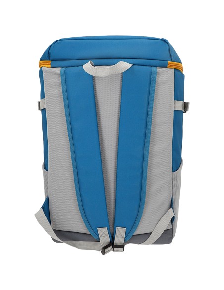 Mochila térmica isotérmica azul de 15L com bolsos Aktive | Distria