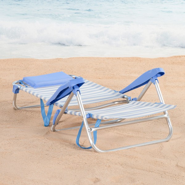 Cadeira de praia dobrável com múltiplas posições Aktive | Distria