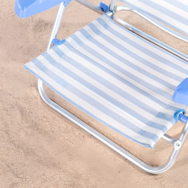 Cadeira de praia dobrável com múltiplas posições Aktive | Distria