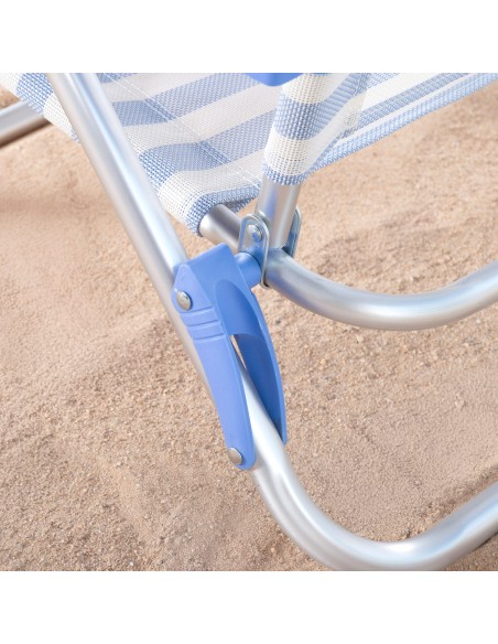 Cadeira de praia dobrável com múltiplas posições Aktive | Distria