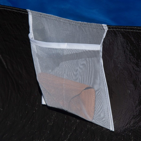 Tenda cinza para 2 pessoas 120x200x100 cm | Distria