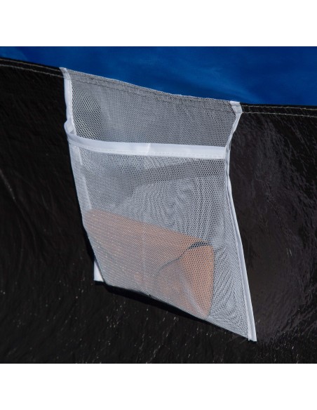 Tenda cinza para 2 pessoas 120x200x100 cm | Distria