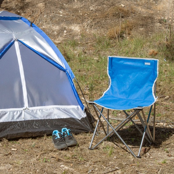 Cadeira de camping dobrável 43x43x71 cm Aktive | Distria