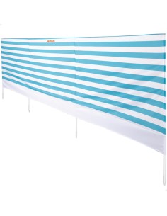 Jaqueta corta-vento listrada para praia 480x100 cm Aktive | Distria