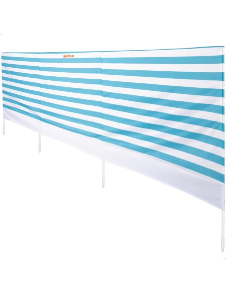 Jaqueta corta-vento listrada para praia 480x100 cm Aktive | Distria