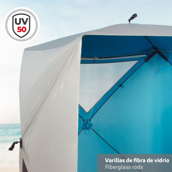 Tenda de vento de praia Pop Up UV50 Aktive | Distria