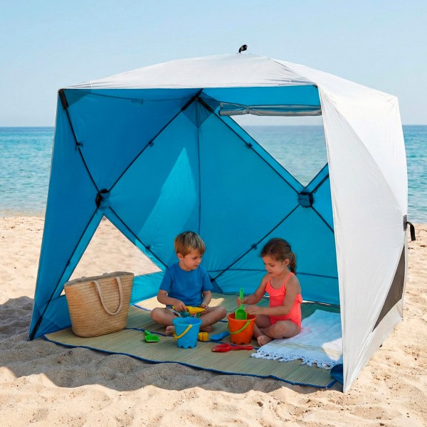 Tenda de vento de praia Pop Up UV50 Aktive | Distria