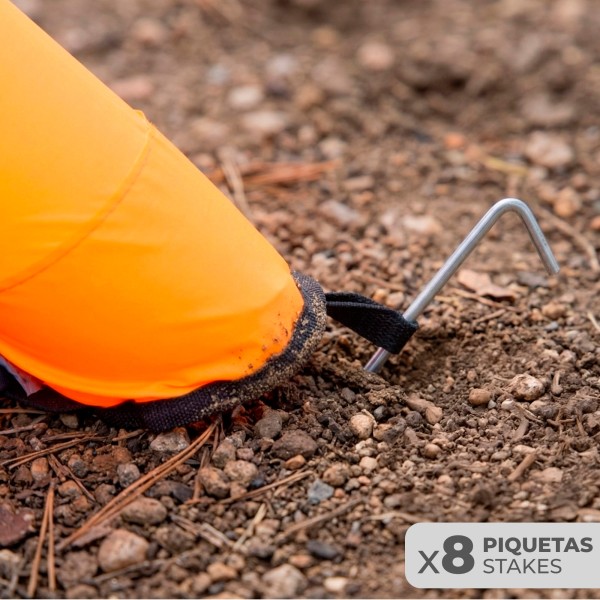 Tenda inflável com postes Aktive | Distria