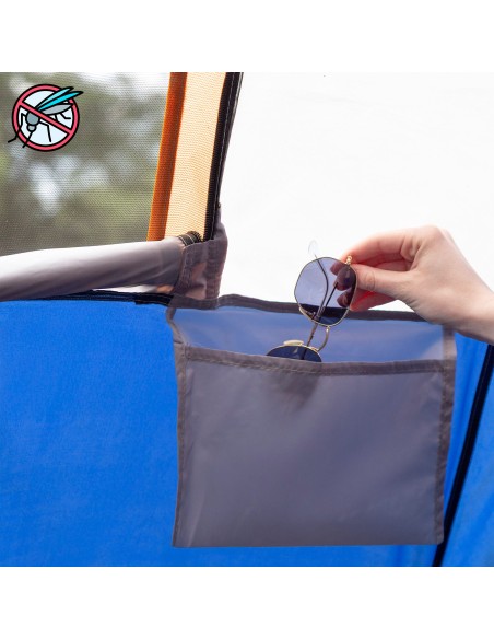 Tenda para 6 pessoas 455x220x190 cm | Distria