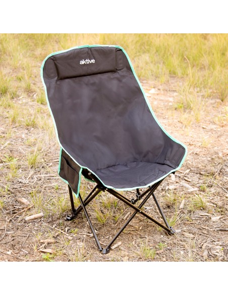 Cadeira de camping dobrável 55x45x90 cm Aktive | Distria