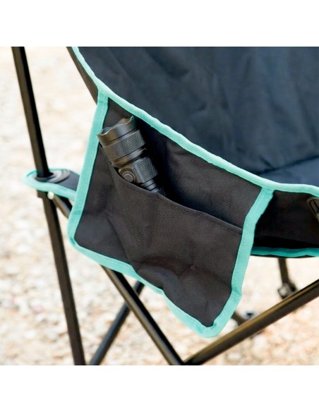 Cadeira de camping dobrável 55x45x90 cm Aktive | Distria