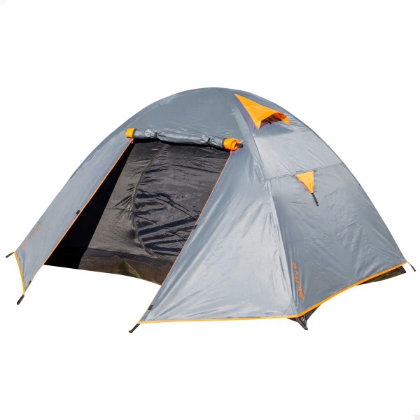 Tenda cinza com porta dupla 210x140x110 cm | Distria