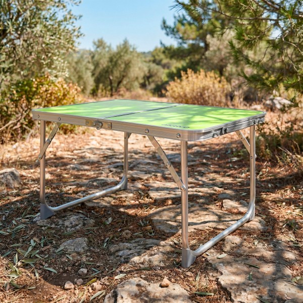 Mesa de camping dobrável baixa | Distria