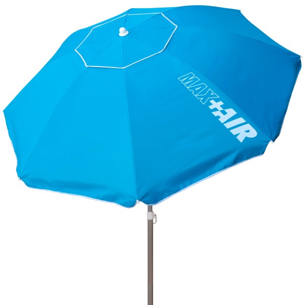 Guarda-sol grande 2,2 m azul inclinável | Distria