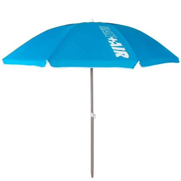 Guarda-sol grande 2,2 m azul inclinável | Distria