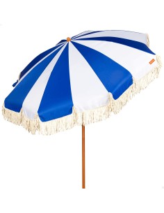 Aktive Guarda-sol de praia 200 cm náutico com franjas | Distria