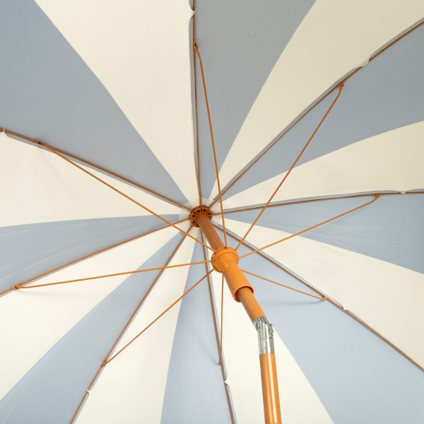 Aktive Guarda-sol de praia 200 cm náutico com franjas | Distria