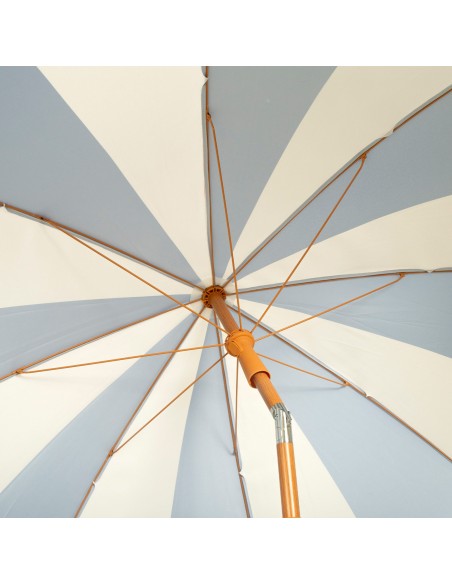 Aktive Guarda-sol de praia 200 cm náutico com franjas | Distria