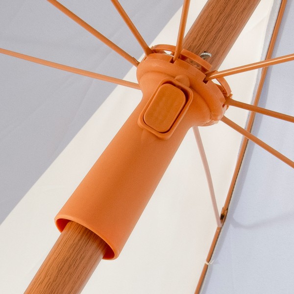 Aktive Guarda-sol de praia 200 cm náutico com franjas | Distria