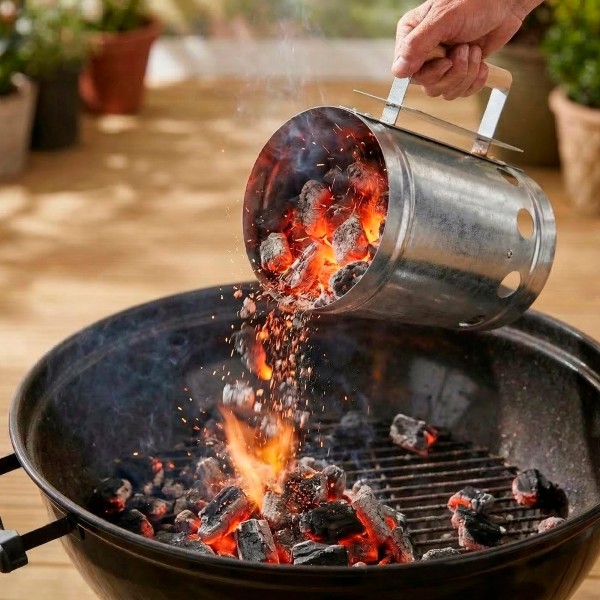 Isqueiro de carvão para churrasco | Distria