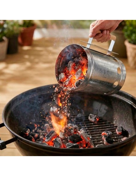 Isqueiro de carvão para churrasco | Distria