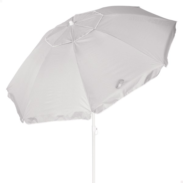 Guarda-sol de praia cinza D200 cm UV50 Aktive | Distria