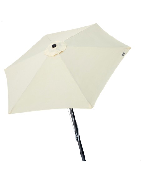 Guarda-sol terraço Ø300 cm creme - Guarda-sóis | Distria