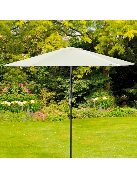 Guarda-sol terraço Ø300 cm creme - Guarda-sóis | Distria